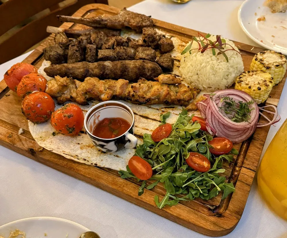 Grilled Meat Sampler Platter